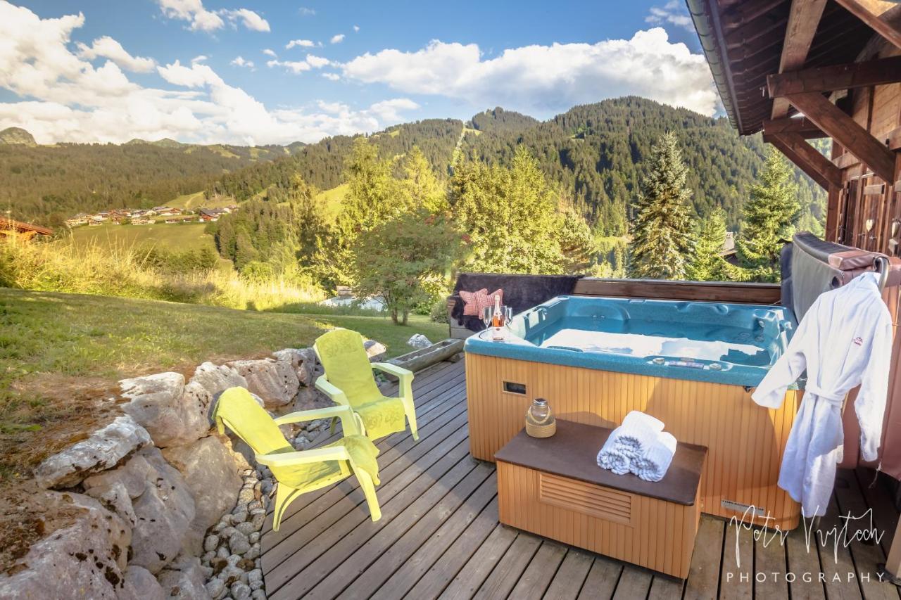 Chalet Camomille Les Gets Exterior photo